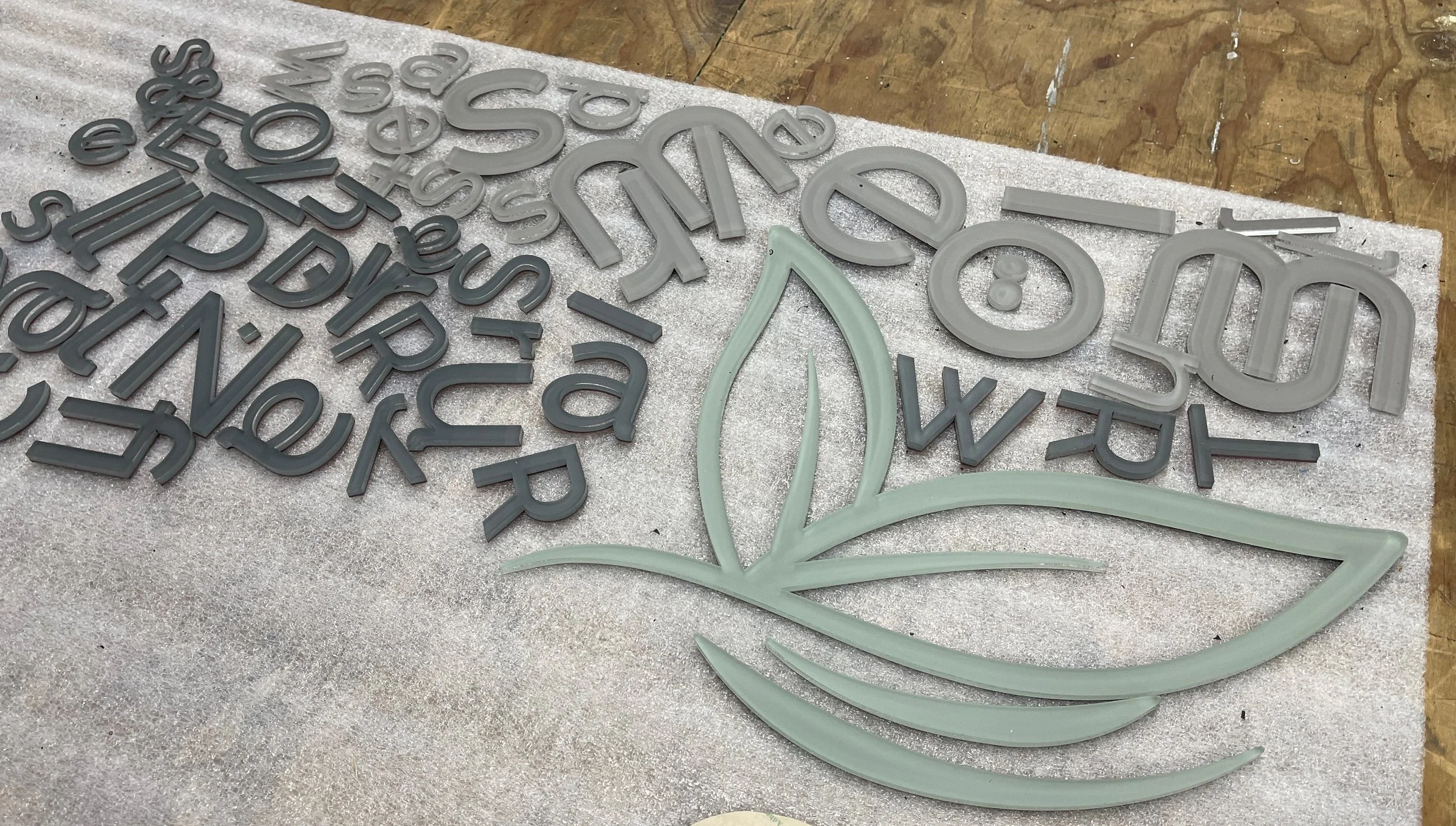 Painted clear acrylic laser Cut letters.jpg