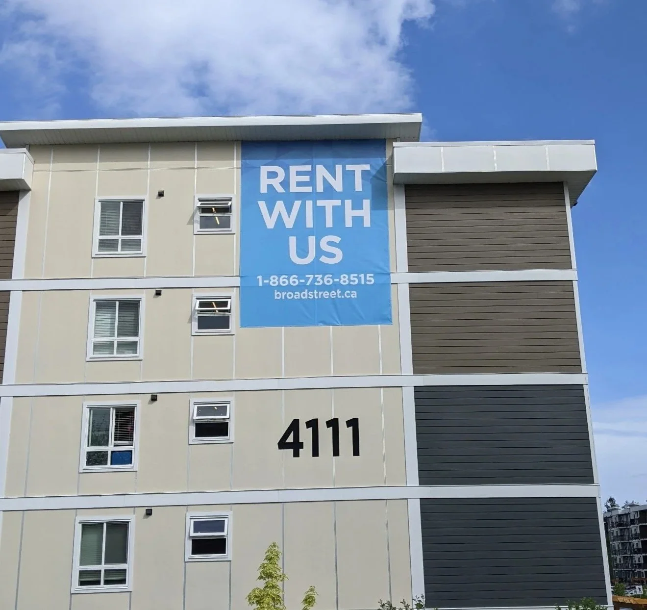 Large Printed mesh banners