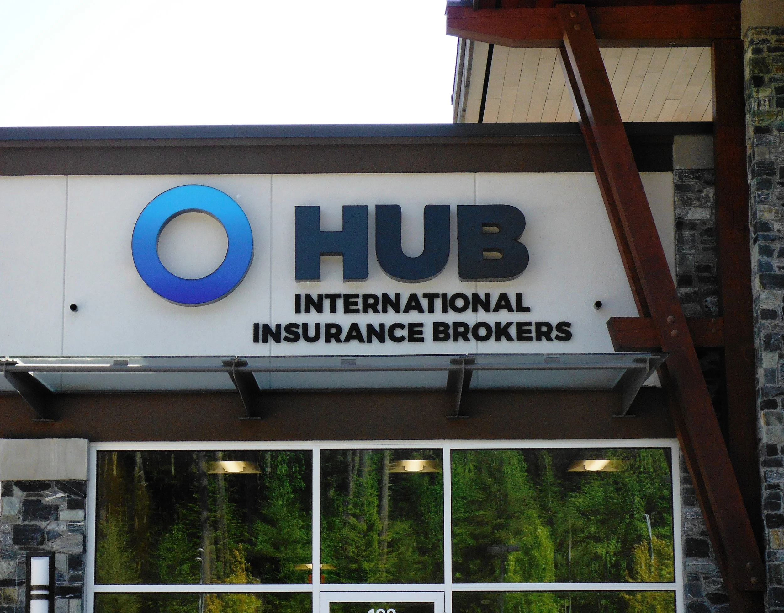 Hub Insurance Logo Timberline Channel Letters.jpg
