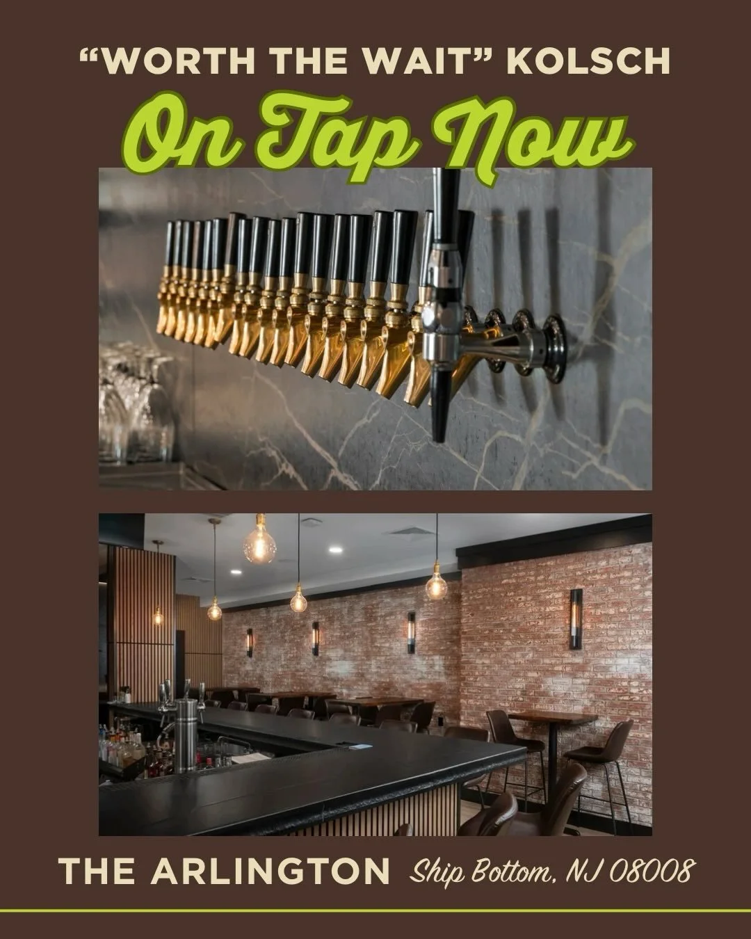 Your mom called. She wants you to treat her to a crispy Kolsch at @arlingtonlbi this Mother&rsquo;s Day weekend! 

Huge thanks to Paul &amp; the team at The Arlington for welcoming us into their incredible craft beer lineup 🤎