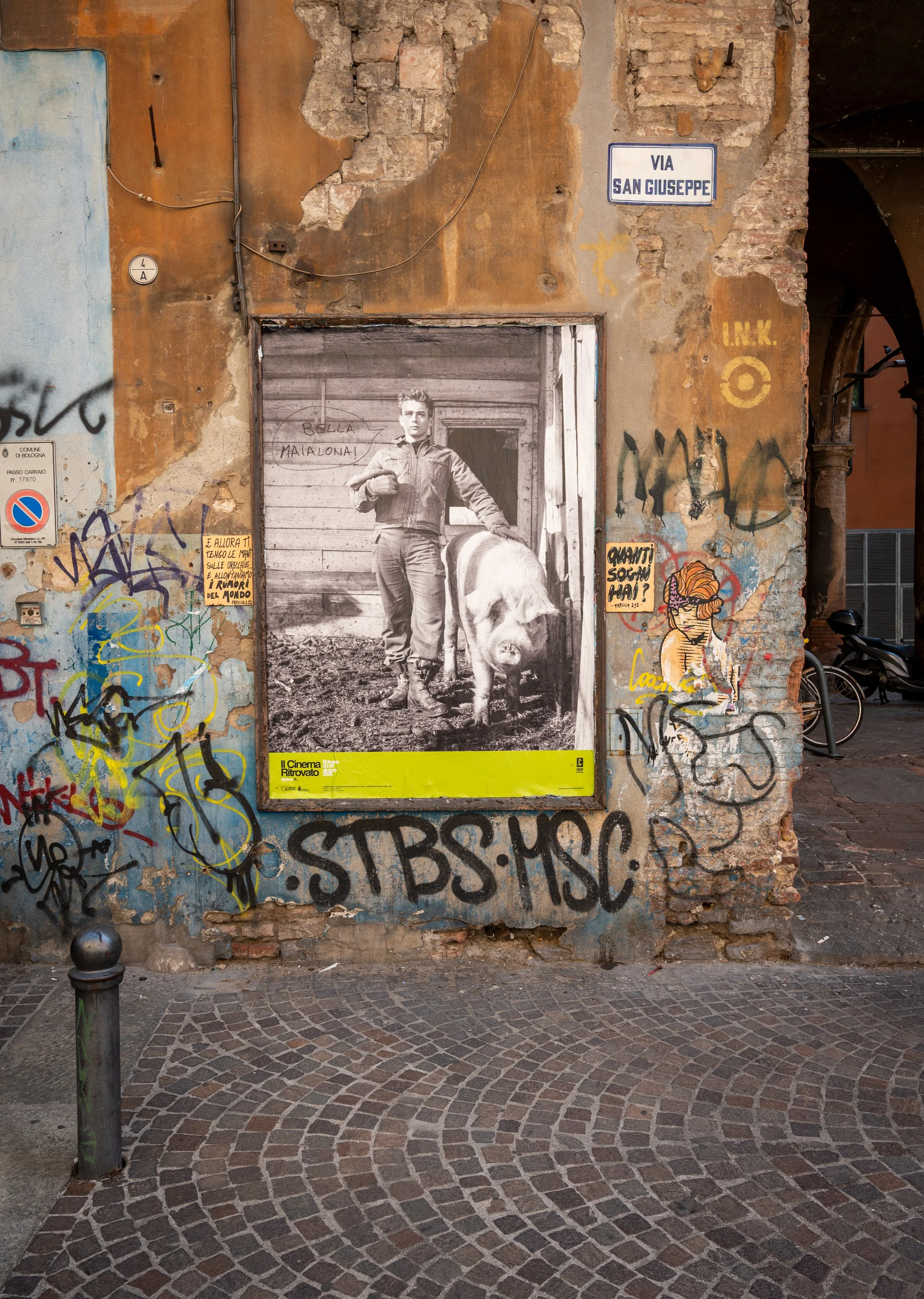 #Bologna #Klotterier