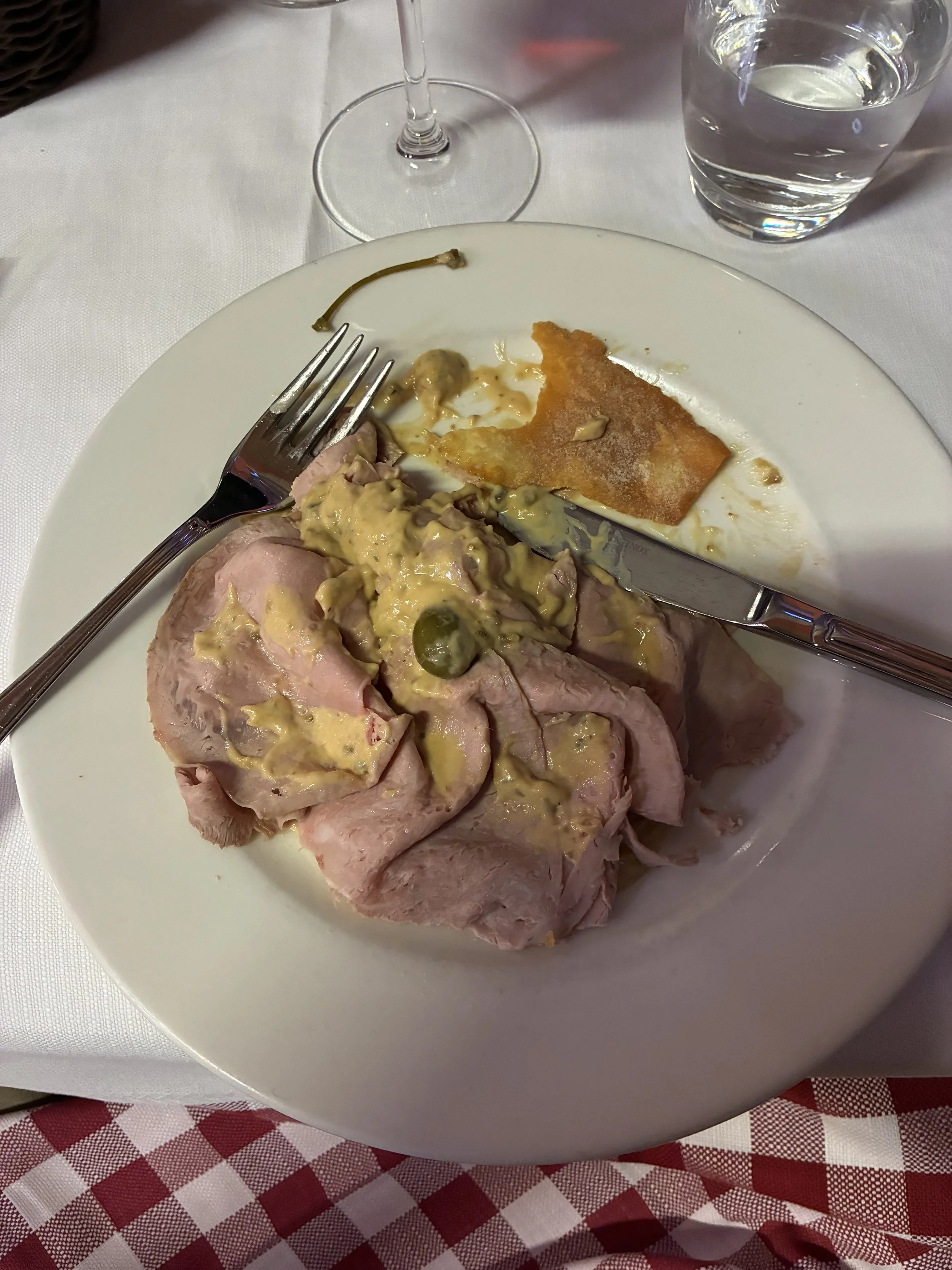 #Bologna #Vitello tonnato