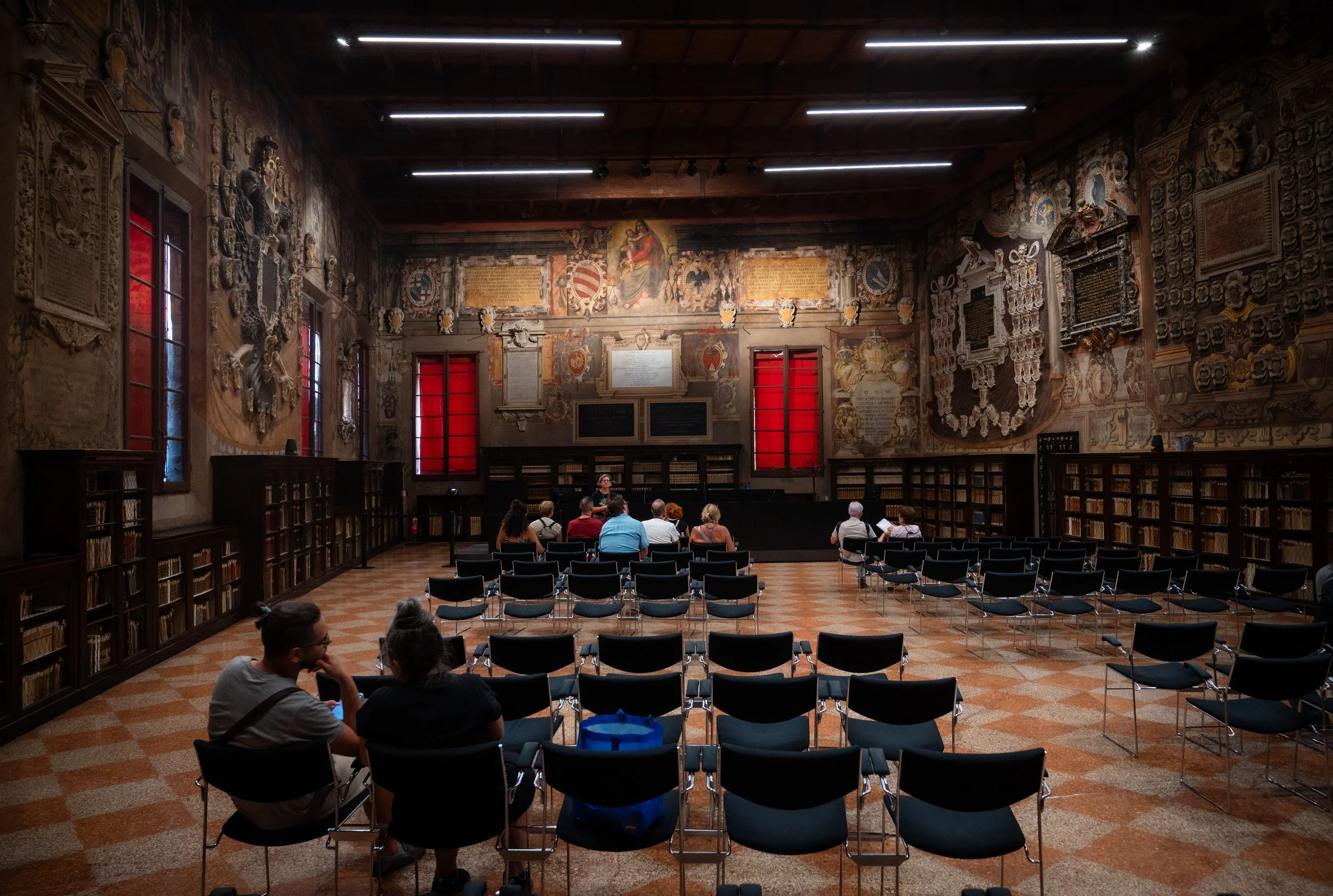 #Bologna #Archiginnasio #Sala Sabat Mater