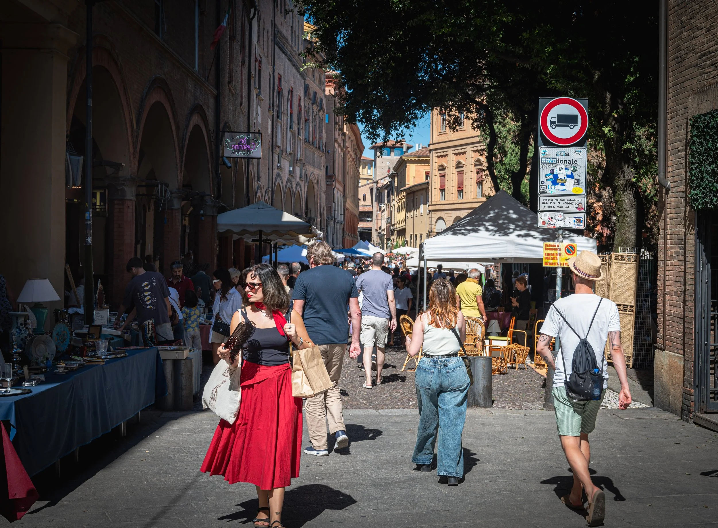 #Bologna #Mercato Antiquario #Piazza Santo Stefano