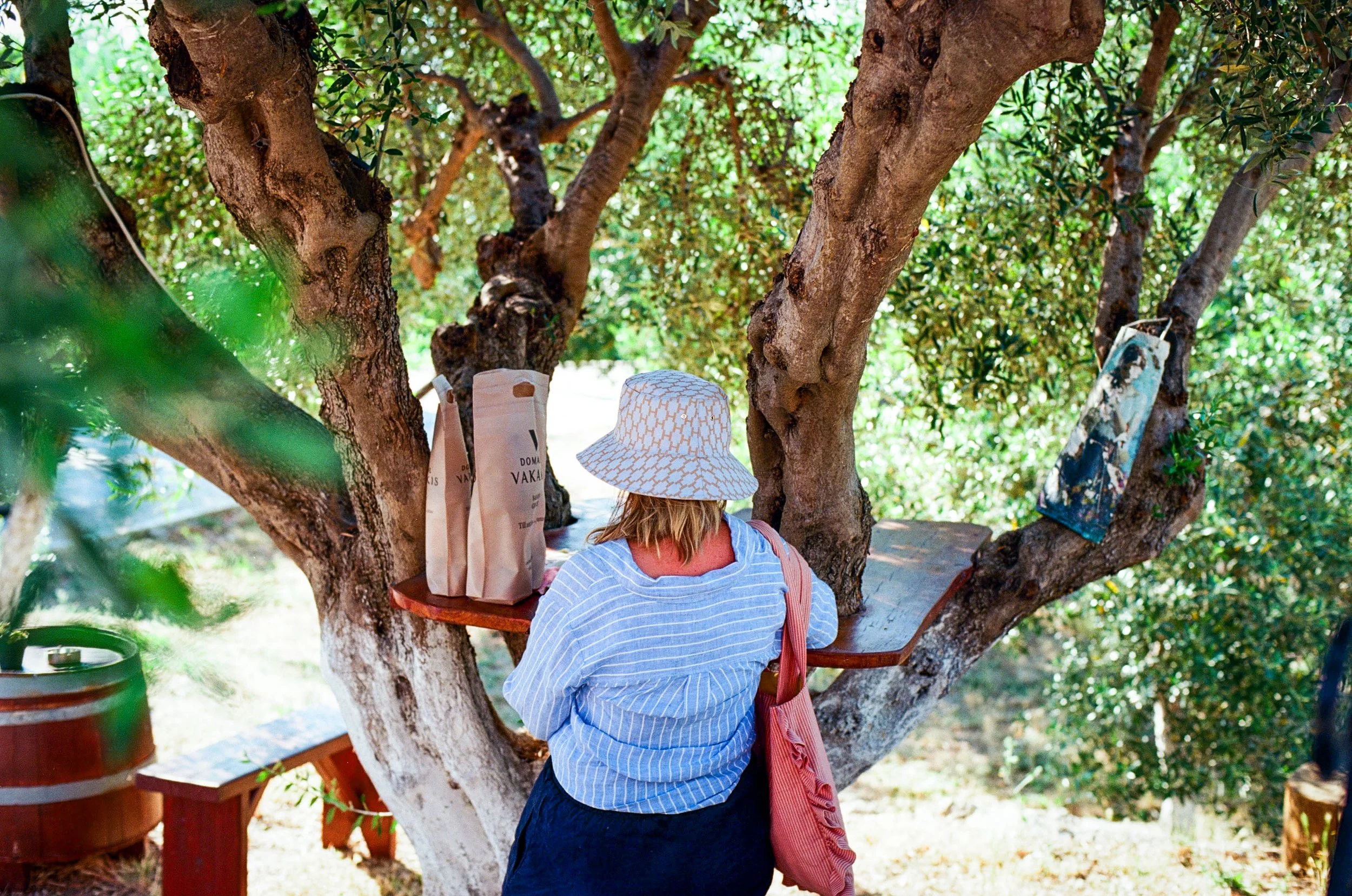 Wine excursion Domaine Vakakis | Nikon F3 | Ektar 100