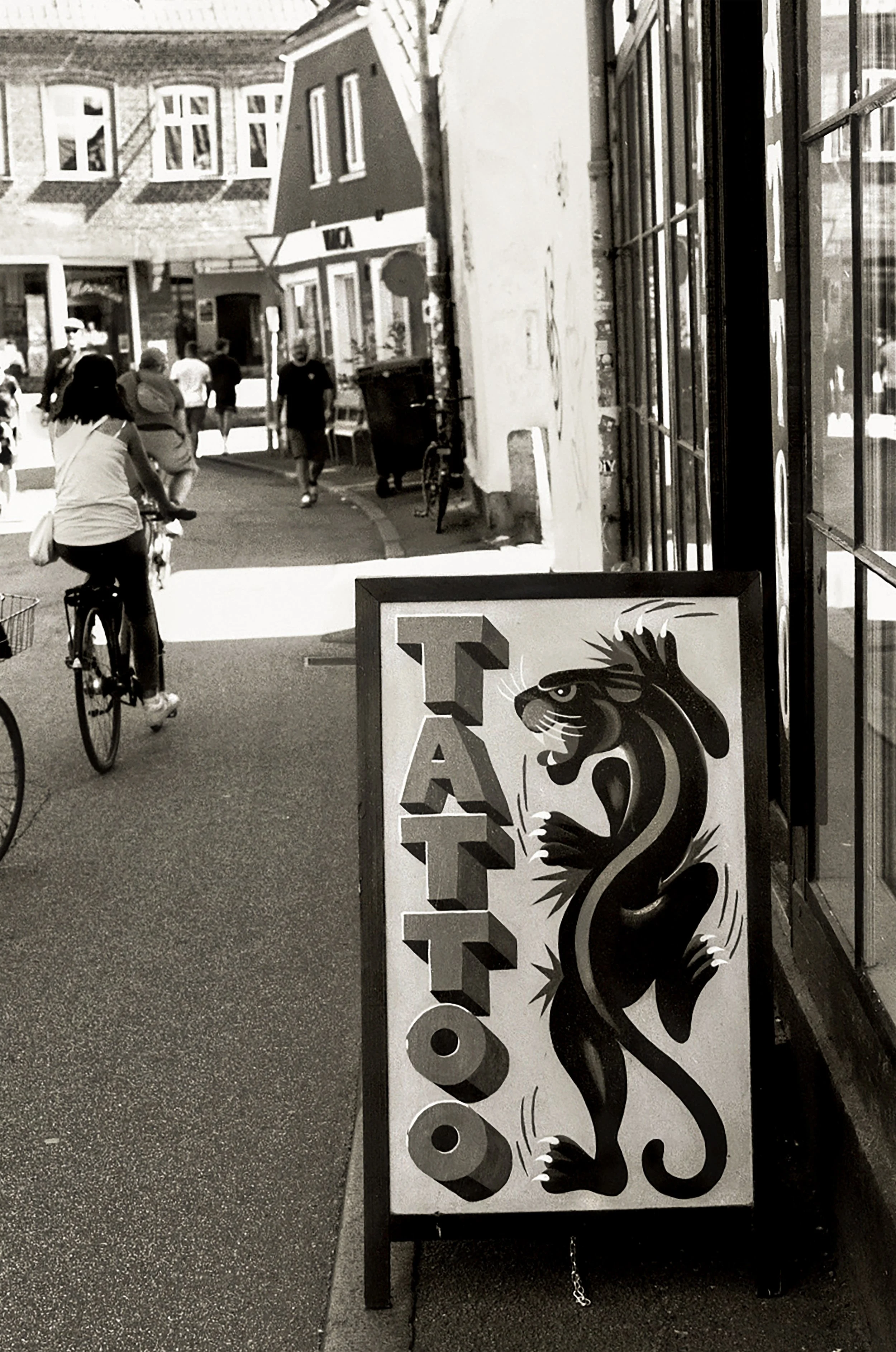 Tattoo in Aarhus | Nikon F3T, 35mm-film