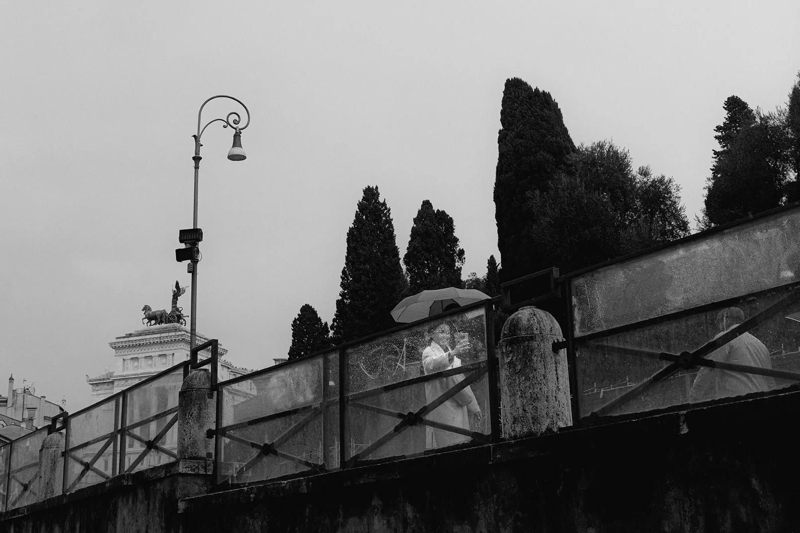 Selfie in front of Vittorio Emmanuel monument