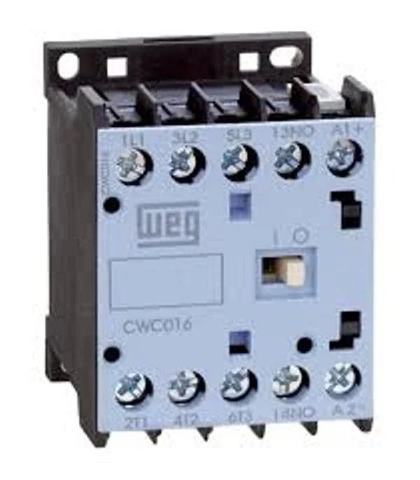 WEG CWC-016-00-22V18 MINI CONTACTOR 16 AMP 120 V COIL DIN RAIL MOUNT