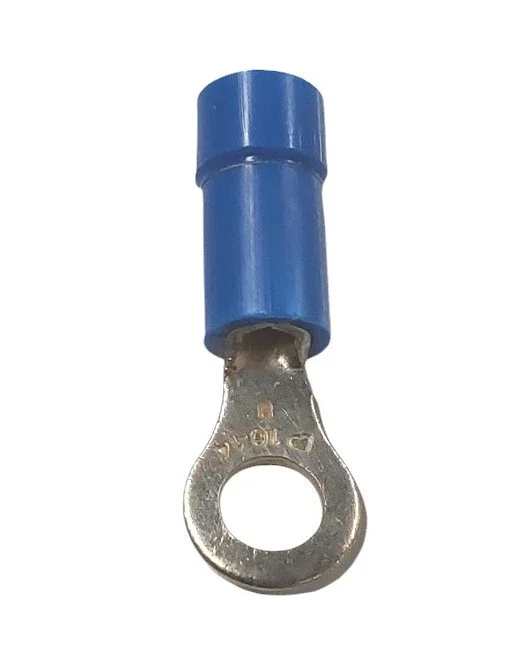 PANDUIT PV14-8R-M RING INS VYL BLU STUD8 WIRE16-14 LOT OF 100