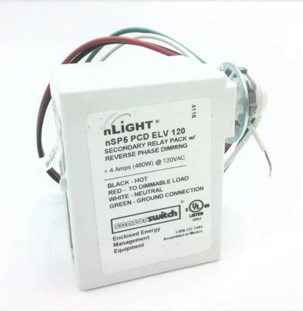 ACUITY CONTROLS NSP5PCDELV120 LOW VOLTAGE RELAY PACK