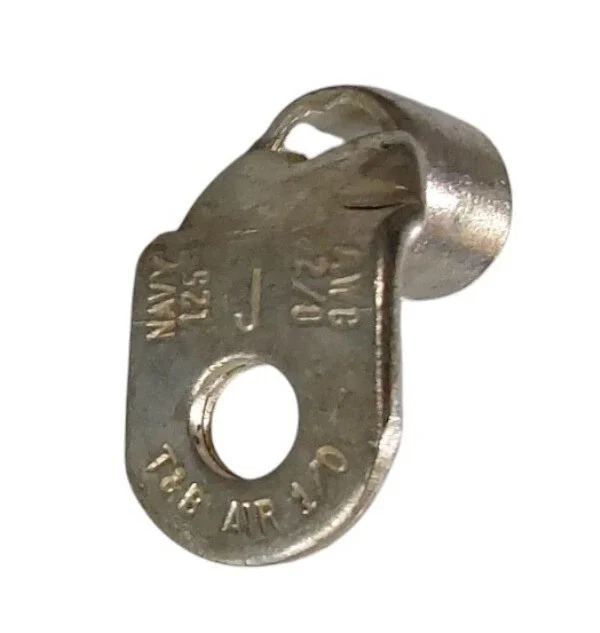 THOMAS & BETTS 54110BB CU COMPRESION LUG BENT 2/0 WIRE ONE 3/8" HOLE LOT OF 10