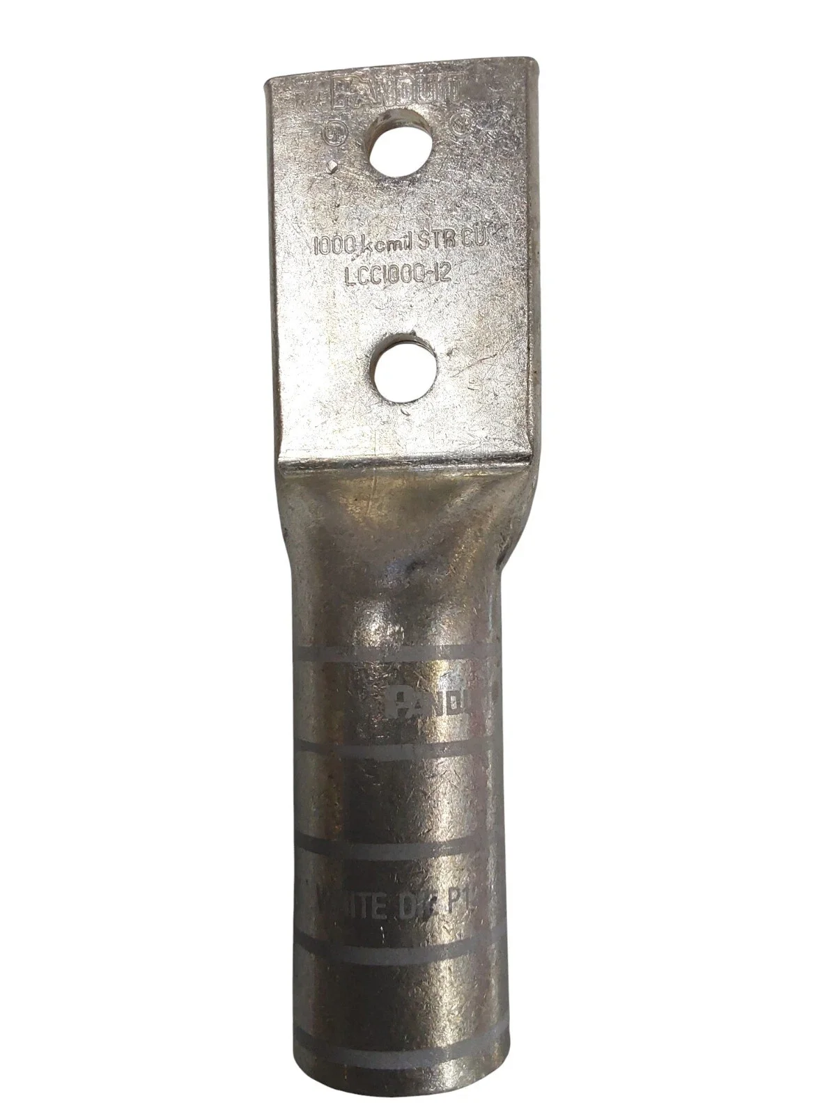 PANDUIT LCC1000-12-3 LUG 1000MCM COPPER 2 HOLE 1/2" HOLES