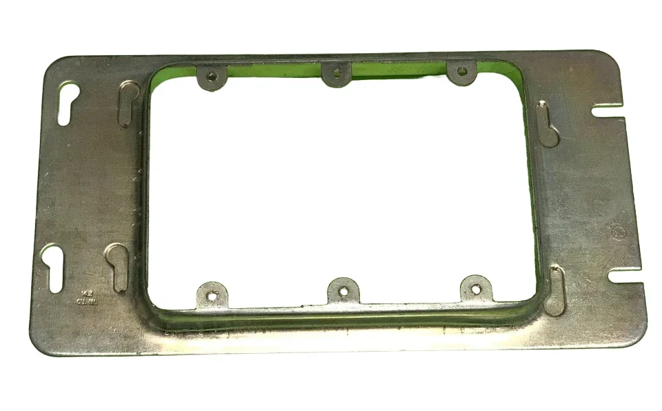 BOWERS 803 OR EQUAL 3 GANG PLASTER RING LOT OF 3