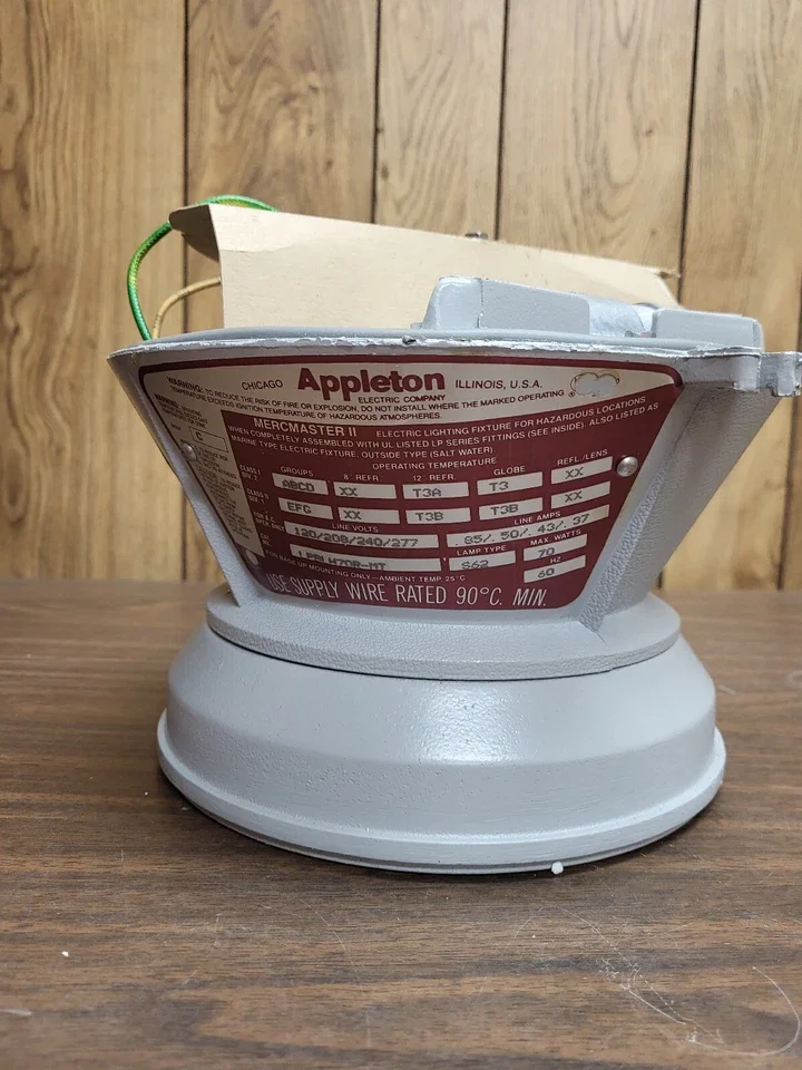 APPLETON LPBLH70RMT 70WATT HPS QUAD TAP MERCMASTER II BALLAST HOUSING NEW