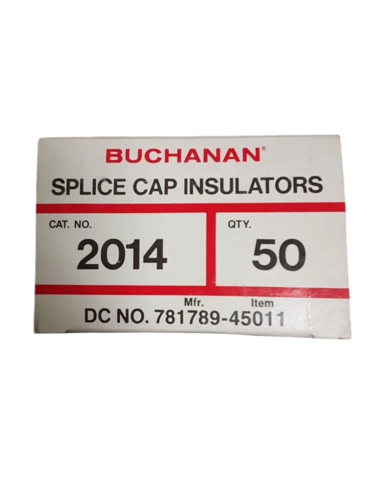 BUCHANAN 2014 LARGE INSULATORS FOR 2011S SPLICE SLEEVES LOT OF 50