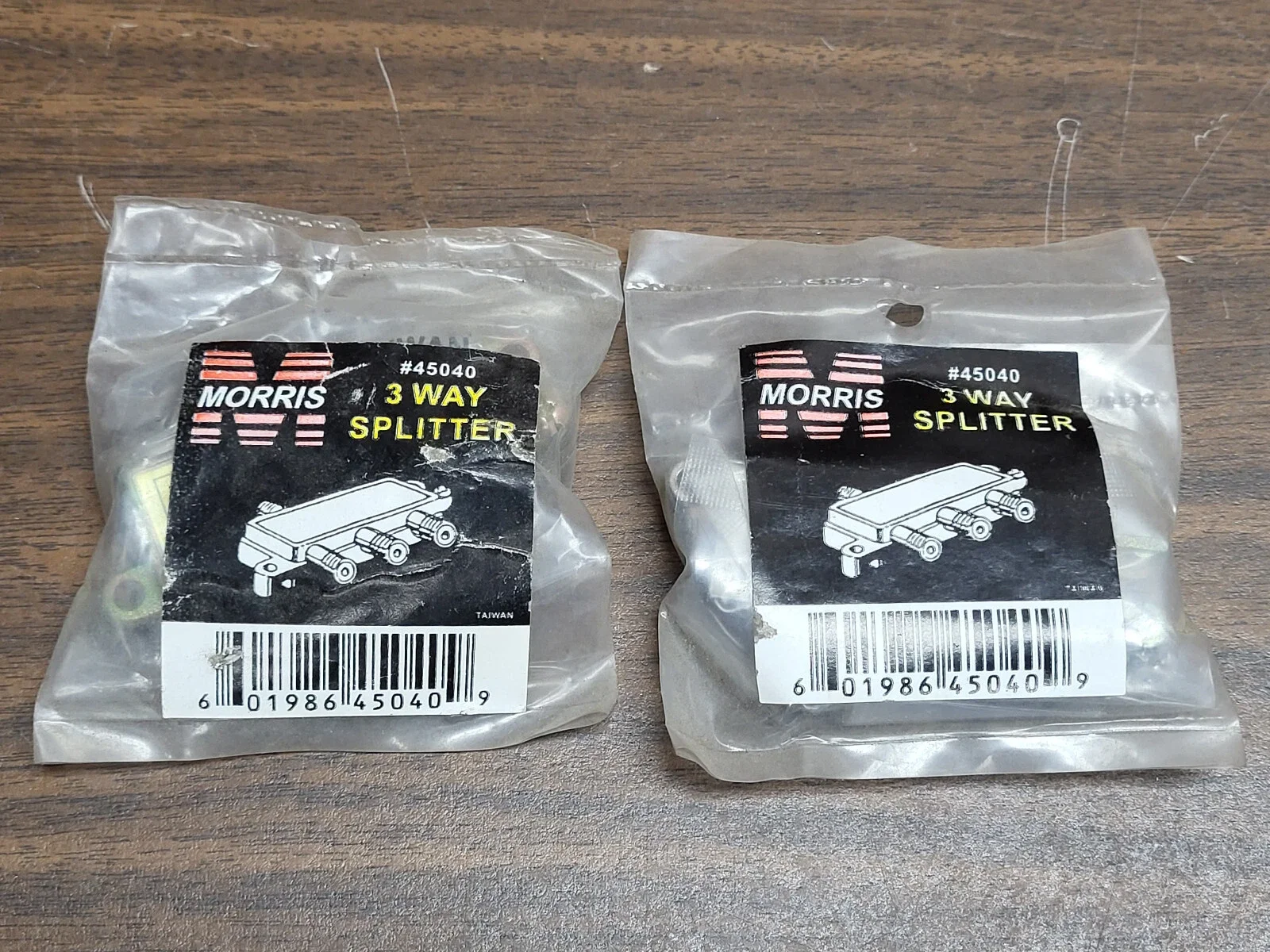 MORRIS 45040 SPLITTER 3 WAY 5-900 Mhz LOT OF 2 NEW