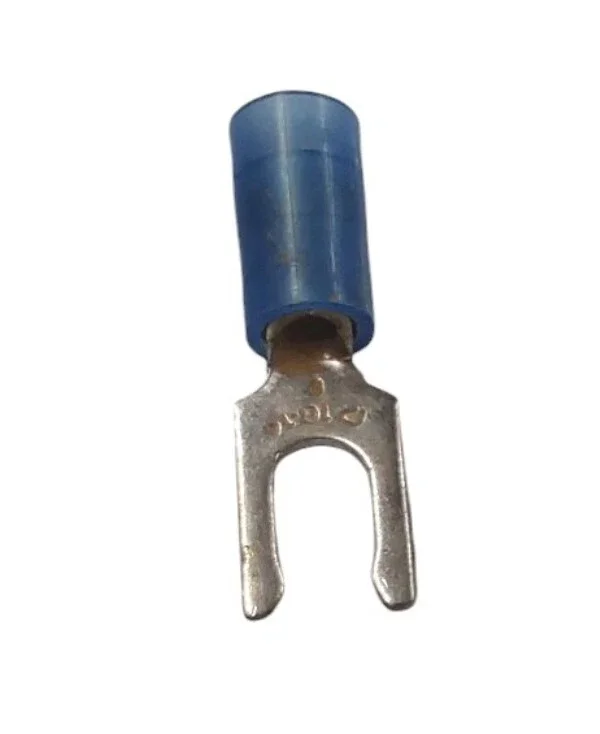 PANDUIT PN14-8LF-M FORK LK INS NYL BLU STUD8 WIRE16-14 LOT OF 100