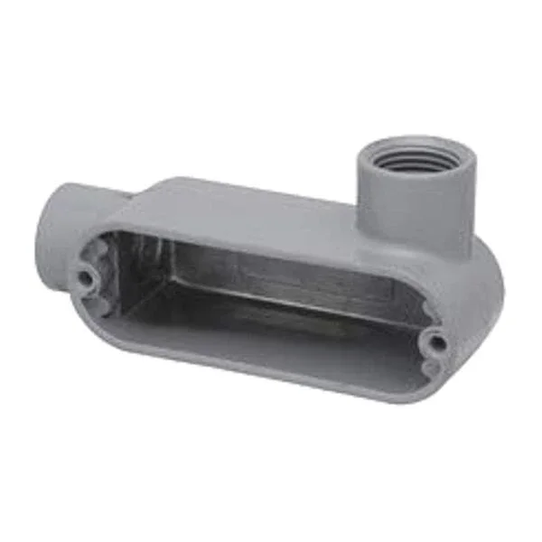 TOPAZ LR2 OR EQUAL ALUMINUM 3/4 INCH LR CONDULET LOT OF 5