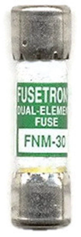 BUSSMAN FNM-30 OR EQUAL TIME DELAY FUSE 125 VAC 30 AMP LOT OF 5