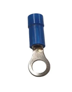 PANDUIT PV14-10R-D RING INS VYL BLU STUD10 WIRE16-14 LOT OF 100