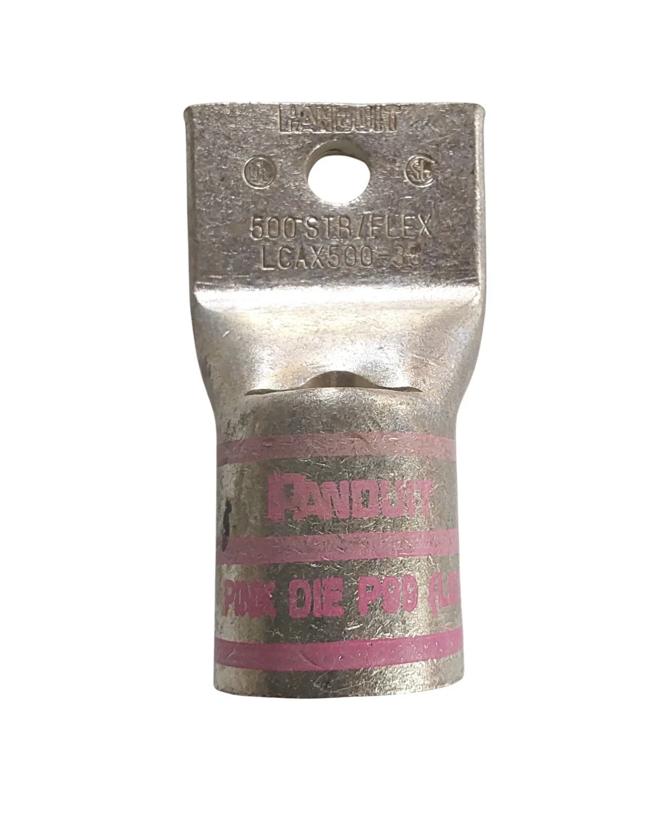PANDUIT LCAX500-38-6 LUG 500MCM COPPER 1 HOLE 3/8" HOLE