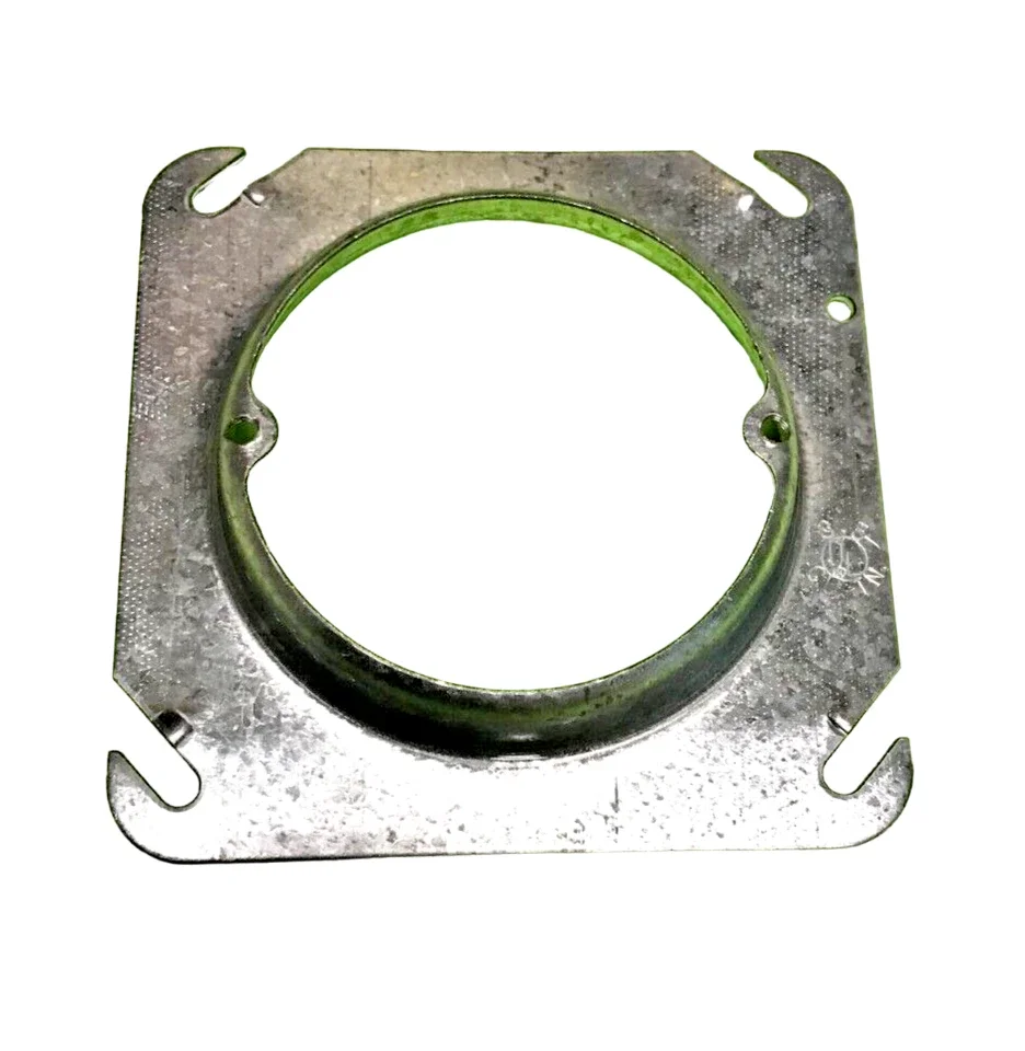 BOWERS 401C OR EQUAL 4S TO 4O PLASTER RING 1/2 INCH RISE LOT OF 10