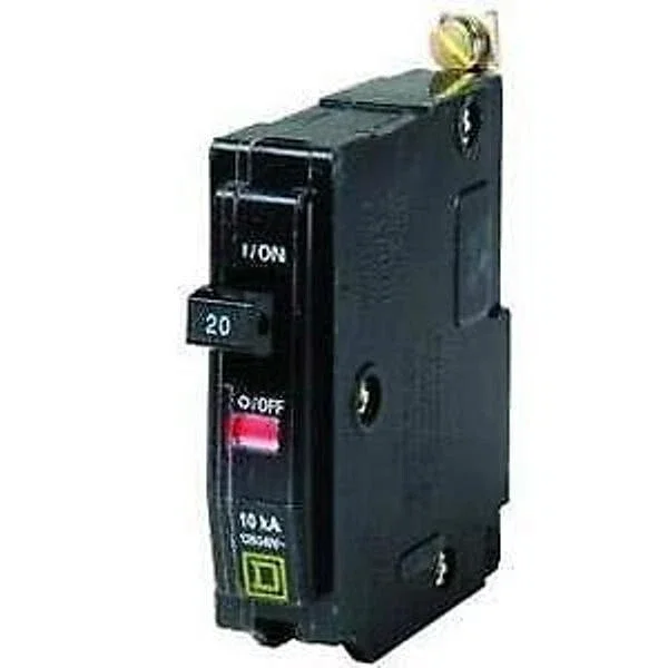 Square D QOB120 1 Pole 20AMP Bolt-on Circuit Breaker LOT OF 5