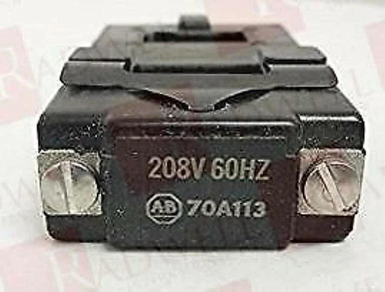 ALLEN BRADLEY 70A113 208VOLT 60HTZ SIZE 0 AC COIL USED
