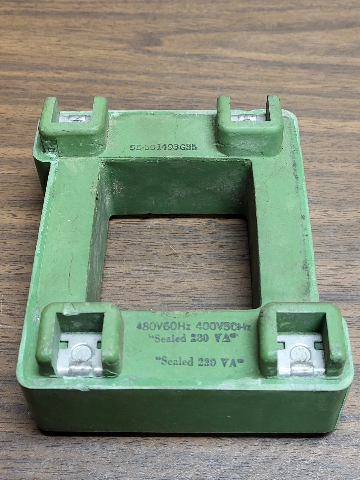 GENERAL ELECTRIC 55-501493G35 480V 60HZ 400V 50HZ AC COIL SIZE 5 PRE OWNED