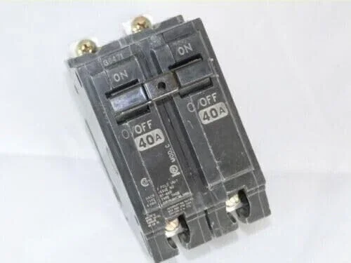 GENERAL ELECTRIC THQB2140 BREAKER 40AMP 2POLE 240VOLT BOLT IN NEW