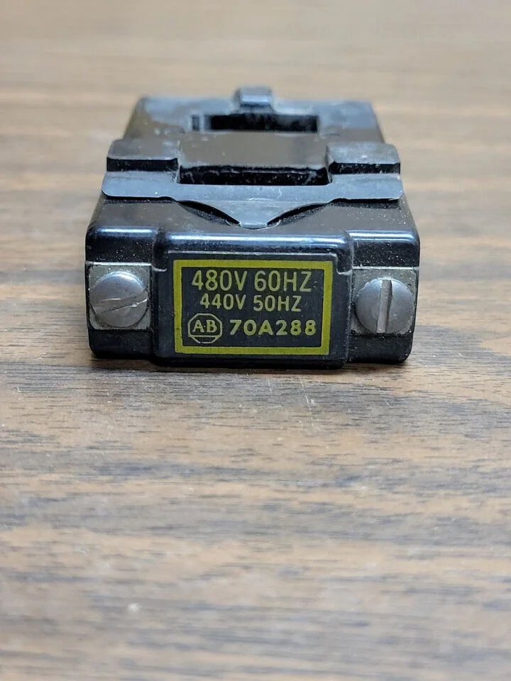 ALLEN BRADLEY 70A288 480V 60HZ 440V 50HZ AC COIL USED