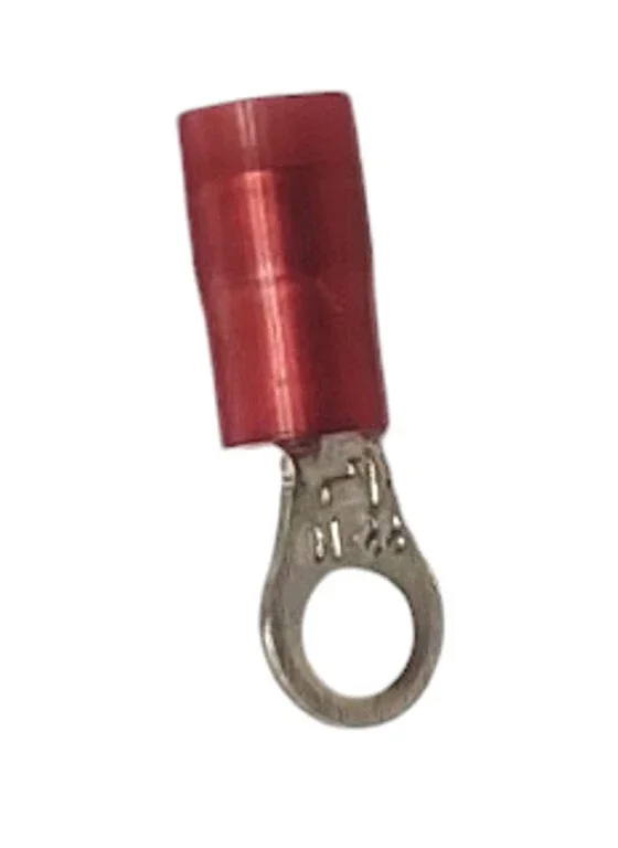 PANDUIT PN18-6R-M RING INS NYLON RED STUD6 WIRE22-18 LOT OF 100