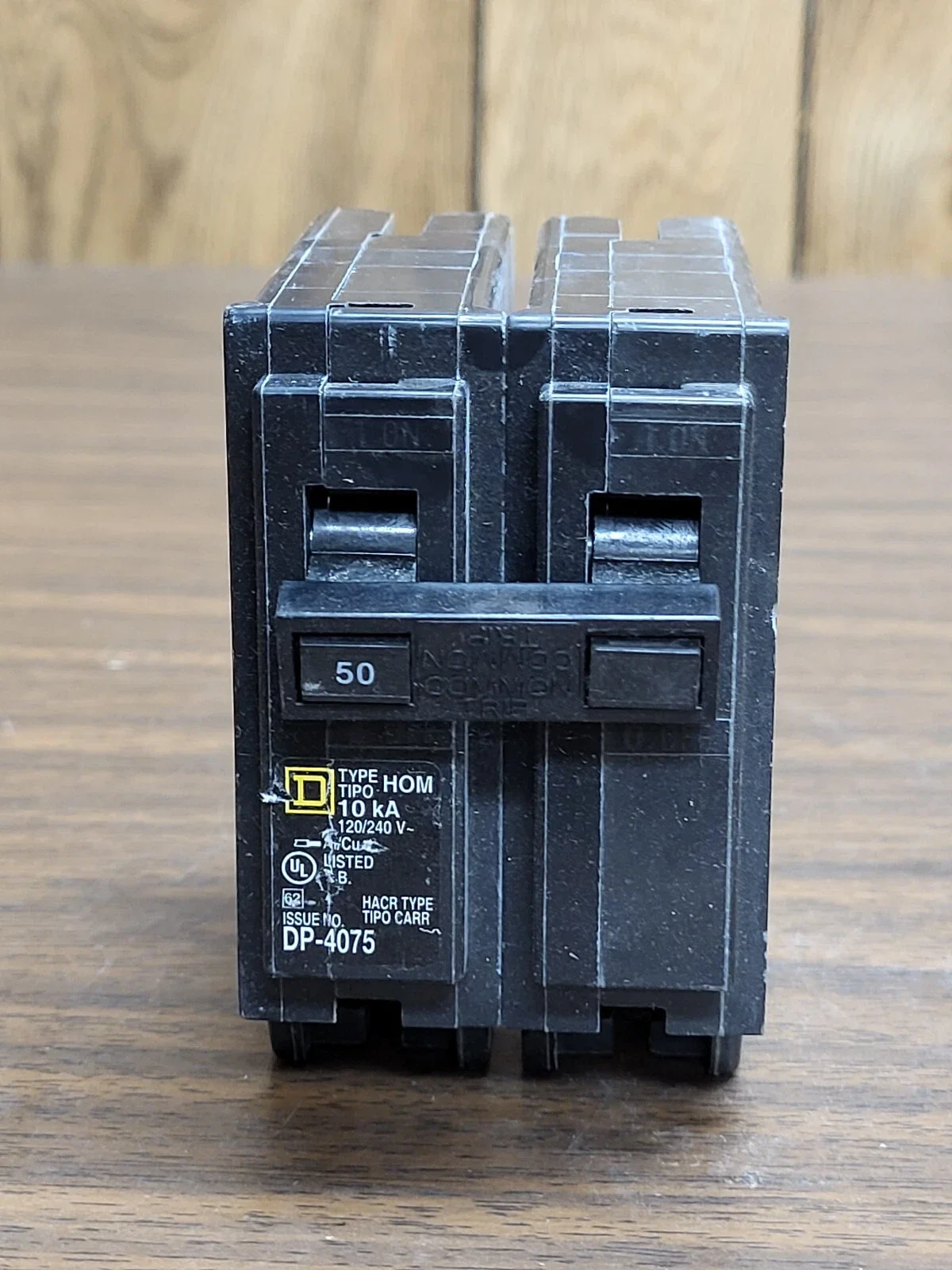 SQUARE D HOM250 2 POLE 50 AMP BREAKER NEW