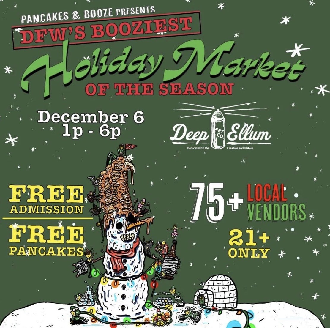 Pancakes and Booze Art Festival