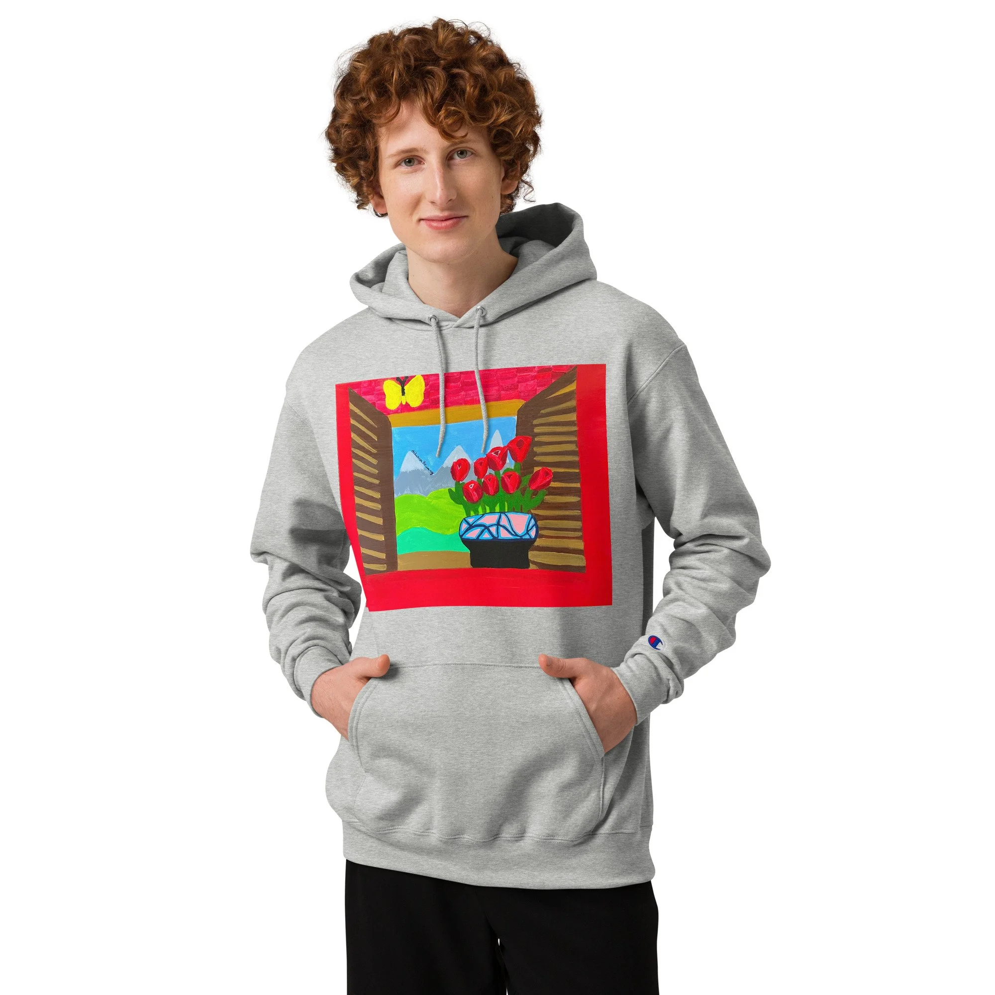 The Window Unisex Champion hoodie