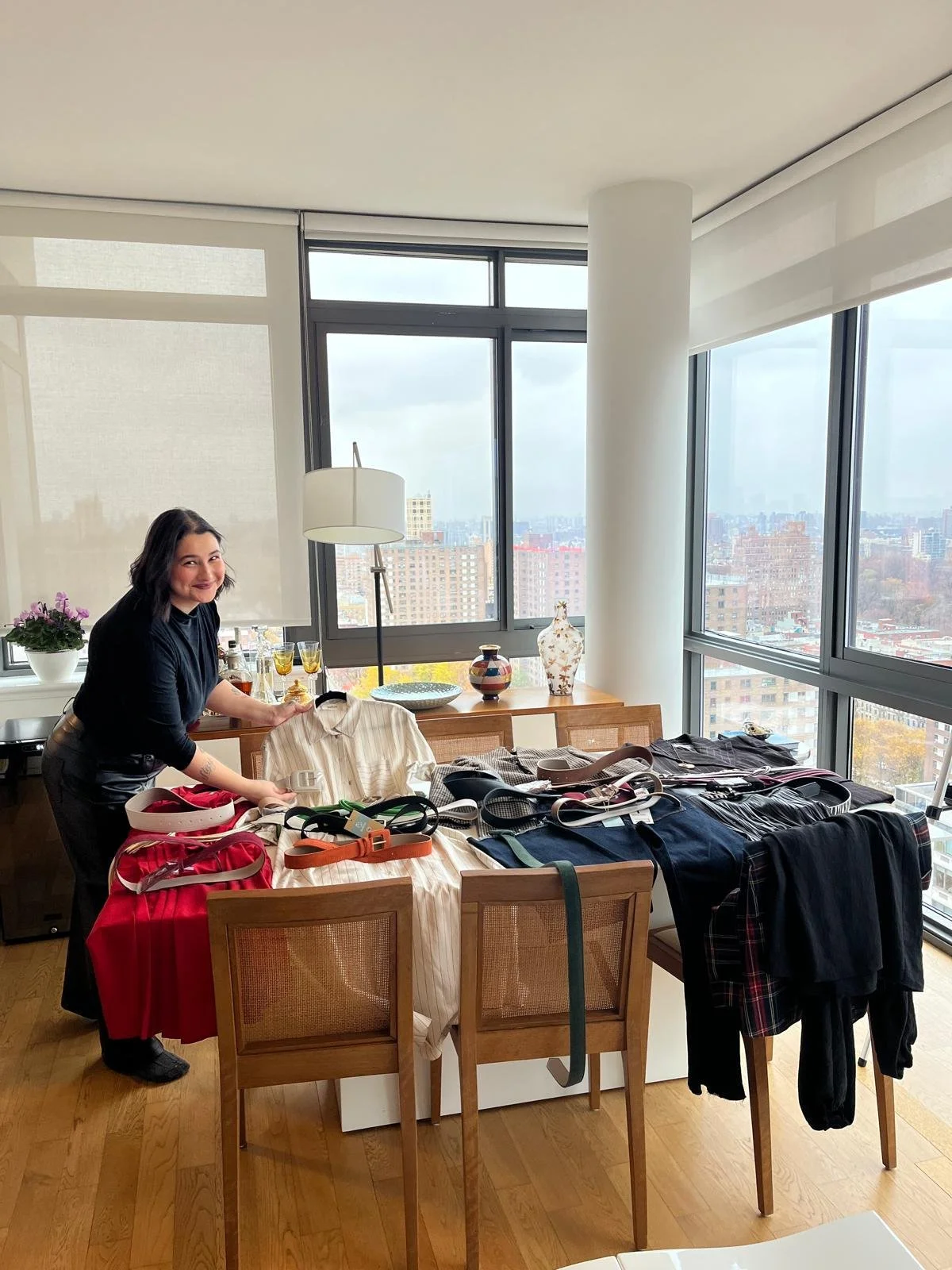 preparing for a styling day in nyc ana harris.jpeg