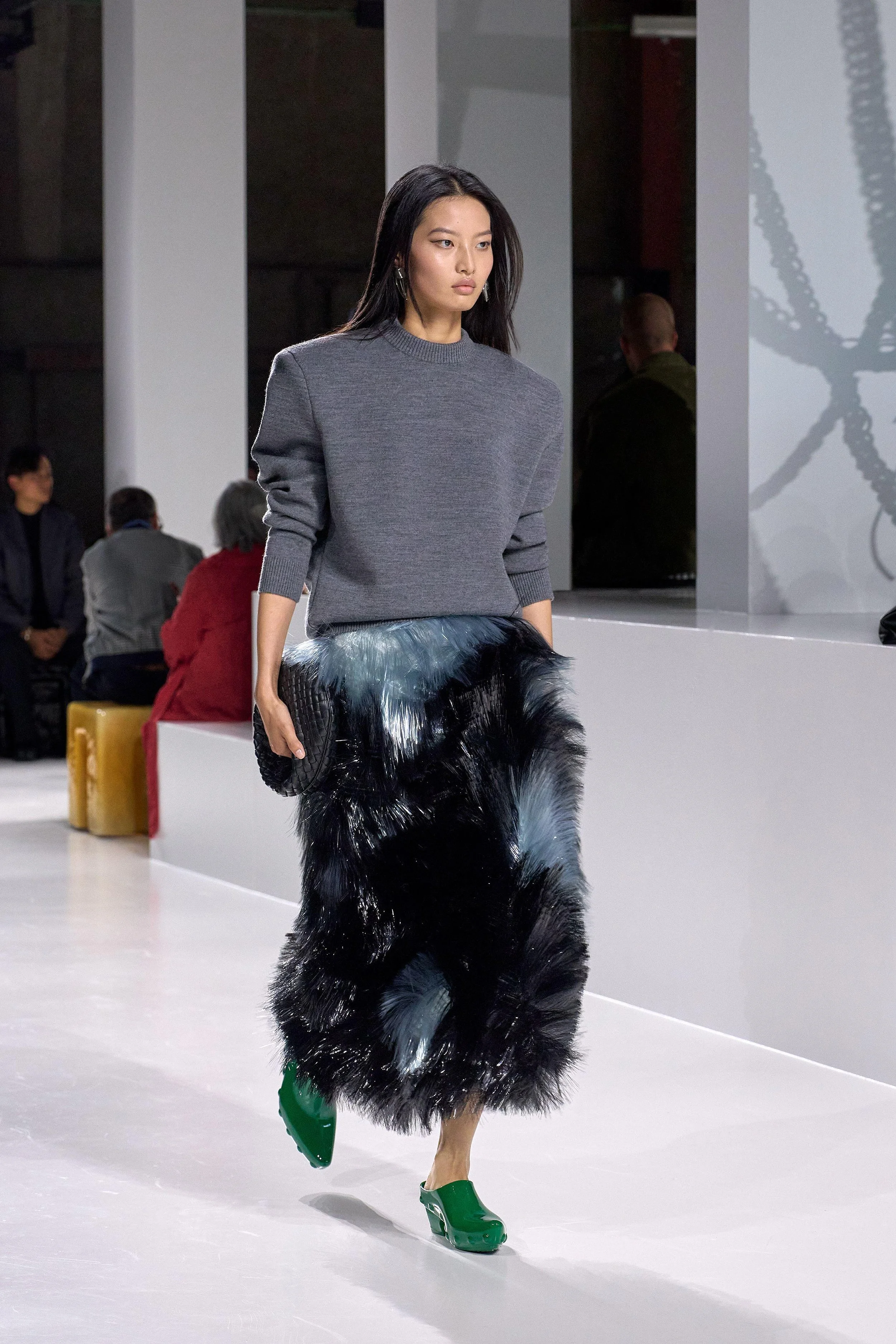 bottega look show spring 26 skirt. and sweater.jpeg