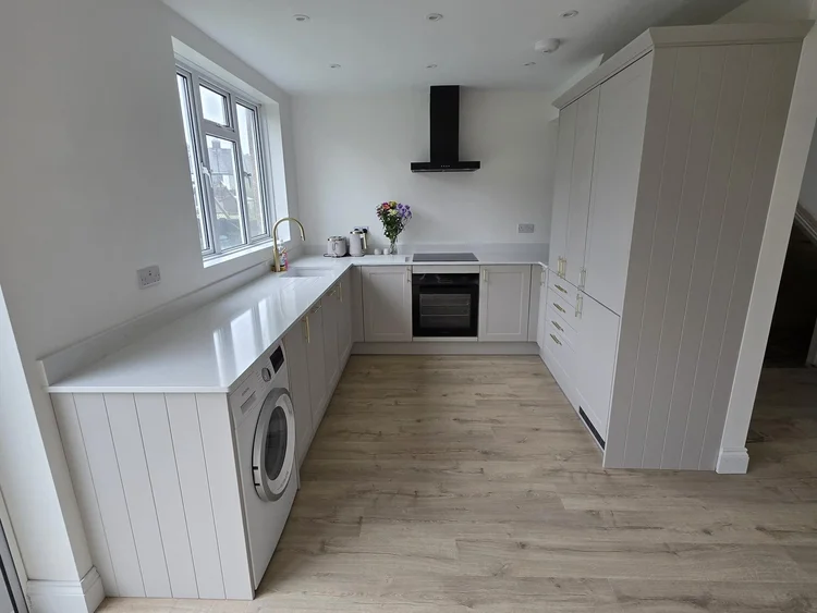 Fitted kitchen built and installed by SD Carpentry