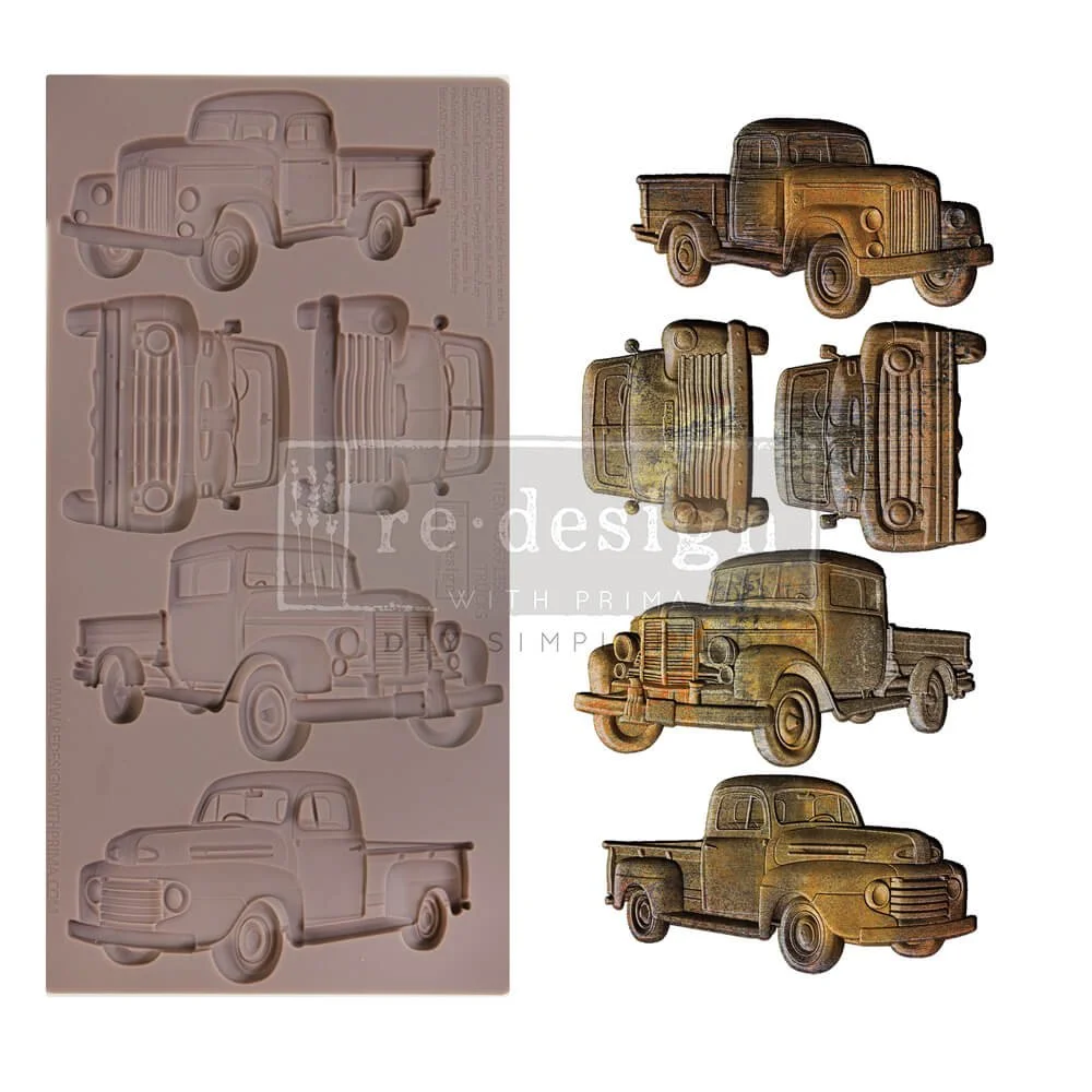 Decor Moulds® – Trucks – 1 pc, 5″x10″x8mm