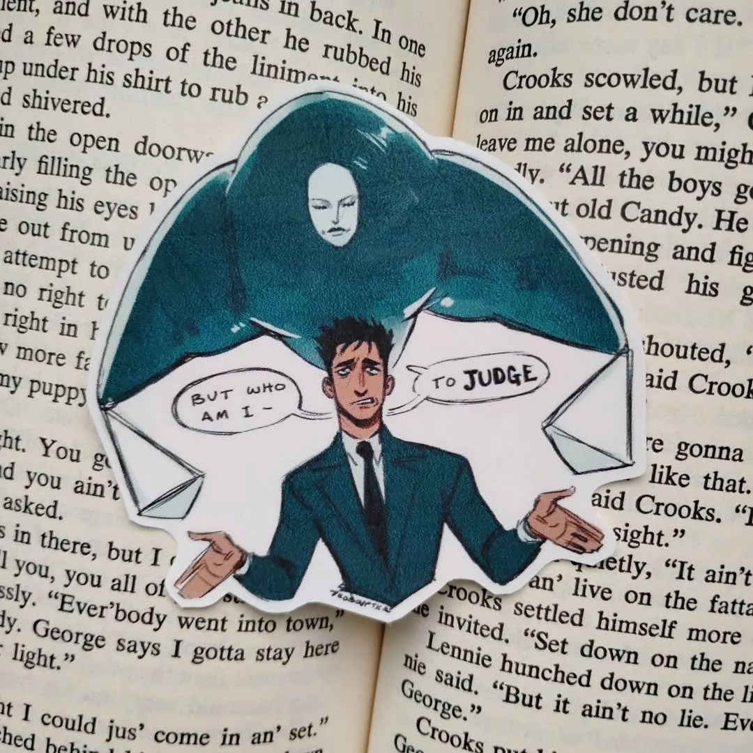 Now available in my RedBubble Shop! Link in Bio 🔗 

#hiromihiguruma #jjkfanart #jjk #stickershop #foryou