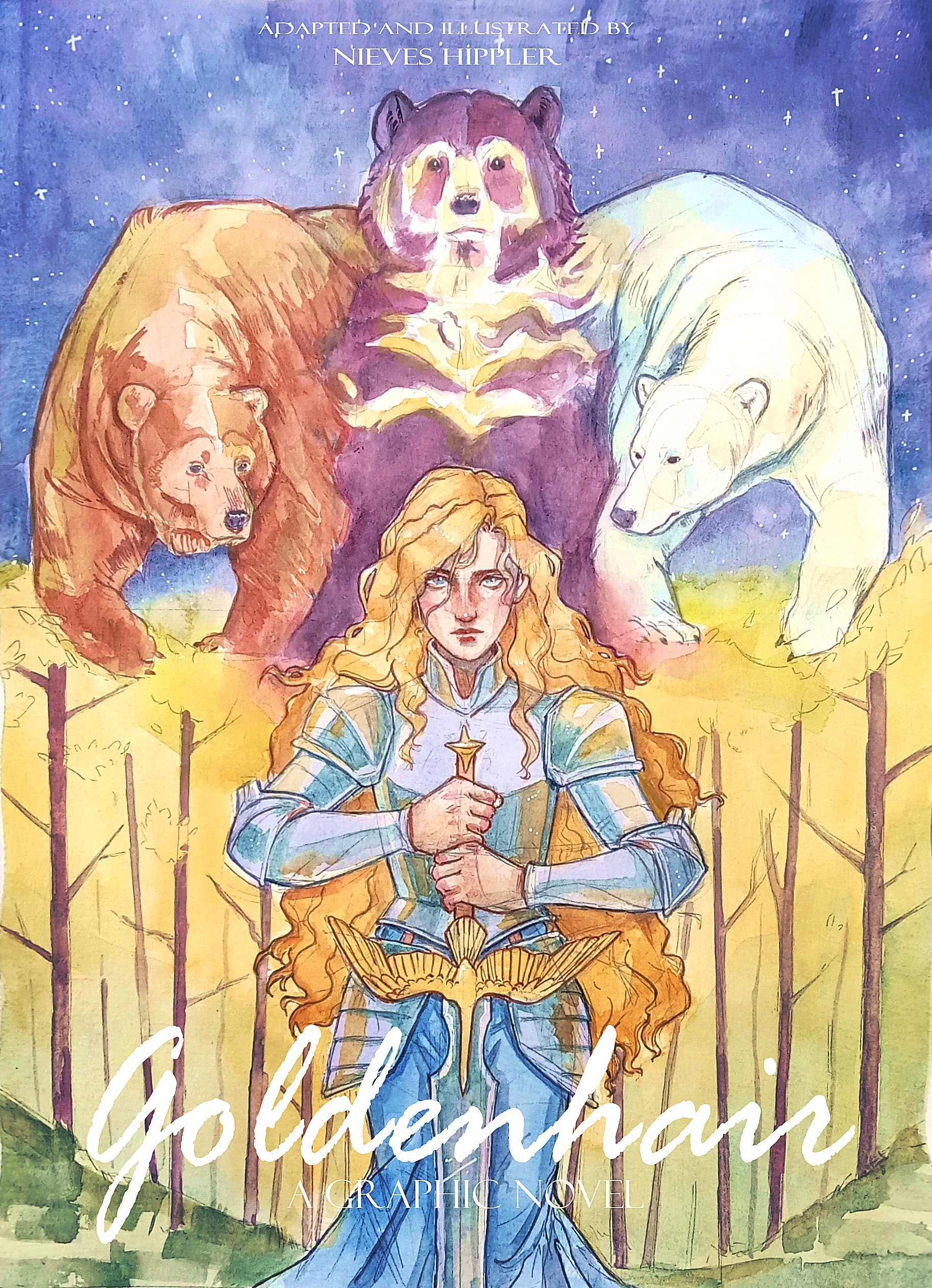 Goldenhair Graphic Novel: Book Cover