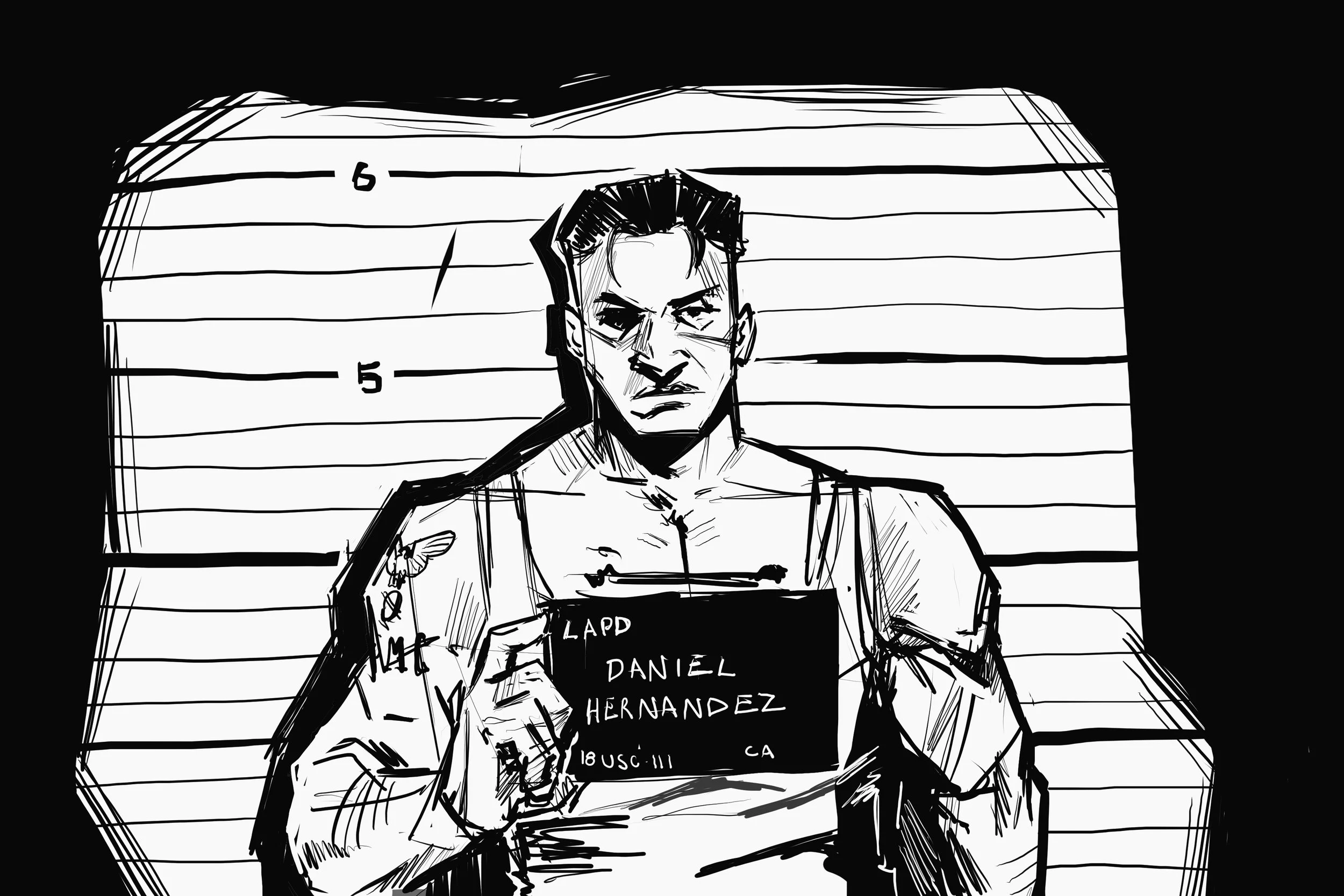 Echoes from the Park Concept Art: Daniel