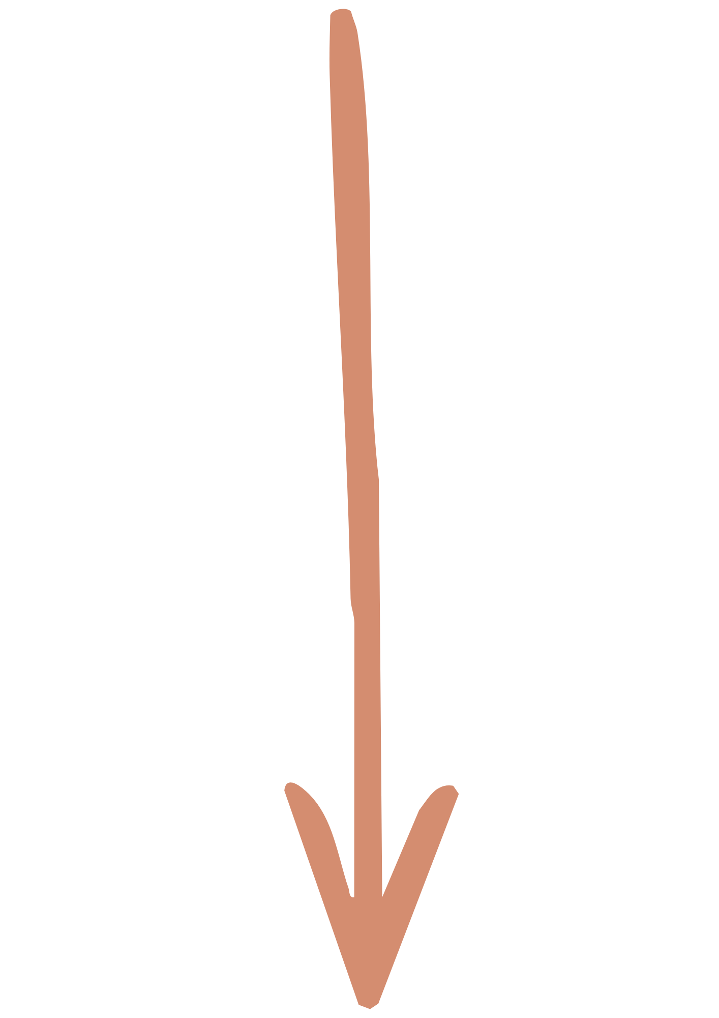 A clean graphic arrow pointing forward, symbolizing professional career progression in Texas LPC Associate clinical supervision.