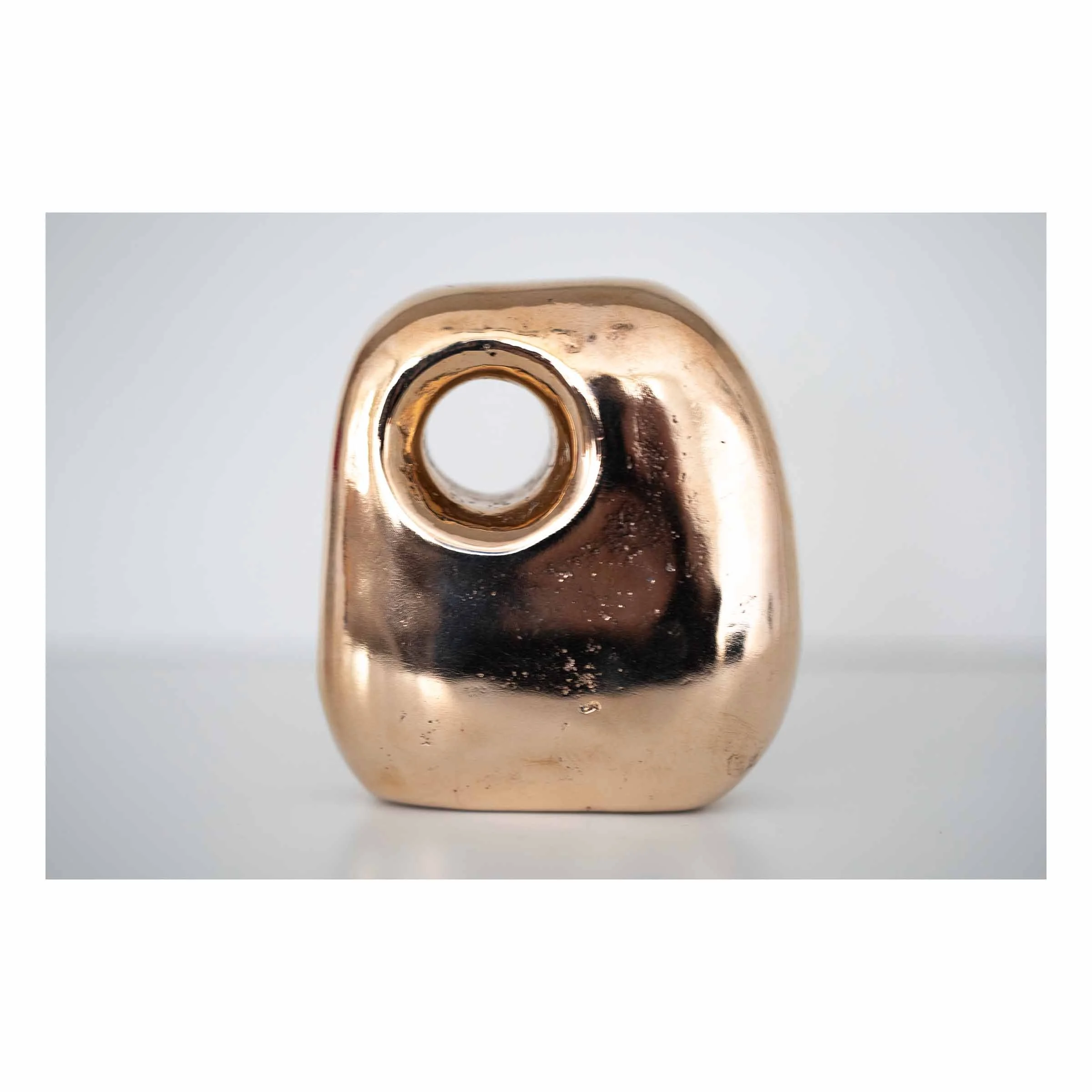 Hole No. 1,
2025.
Bronze — 3" x 3.5" x 1.5".
