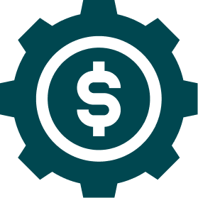 An icon representing sustainability