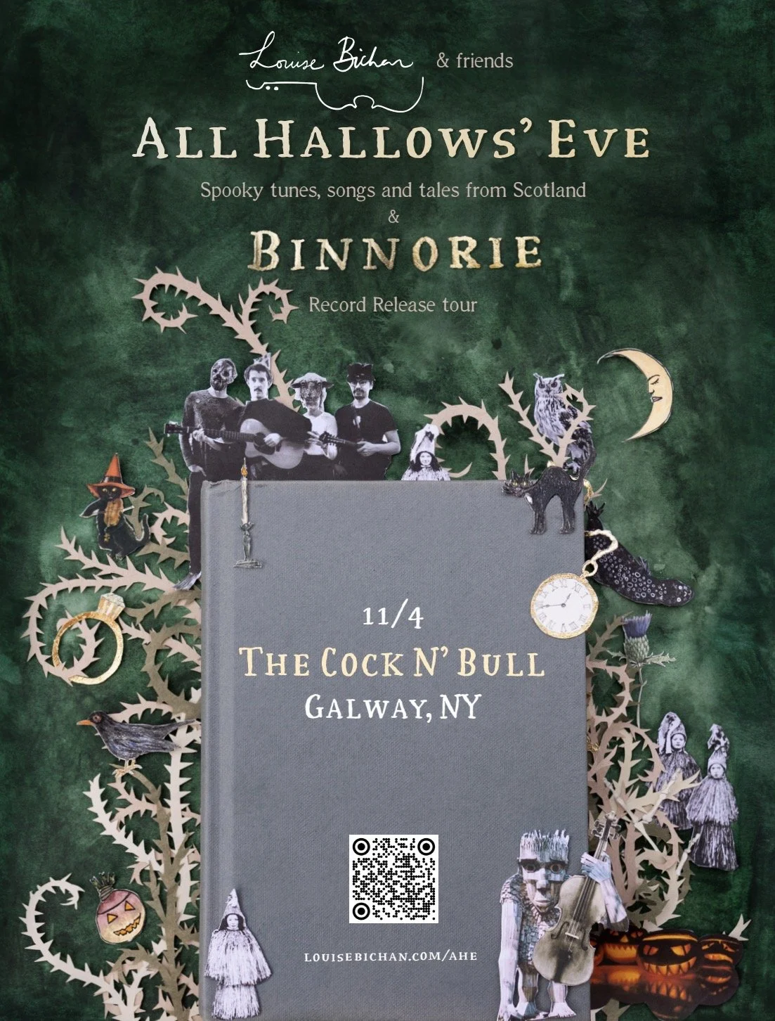 All Hallows’ Eve w Louise Bichan and friends 