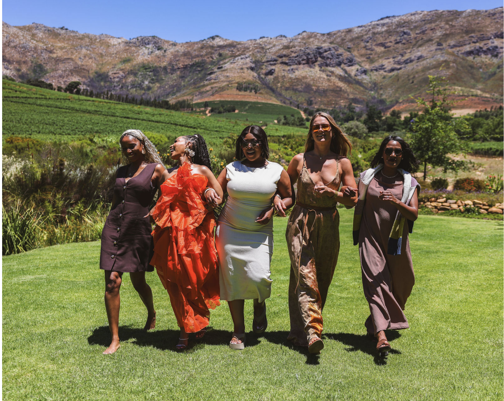 Cuvee + Cuisine was an  exclusively curated afternoon escape for women to unwind and celebrate the art of slow living.  Set in the breathtaking landscapes of Stellenbosch, this intimate experience blends wine, wellness, and  connection. 