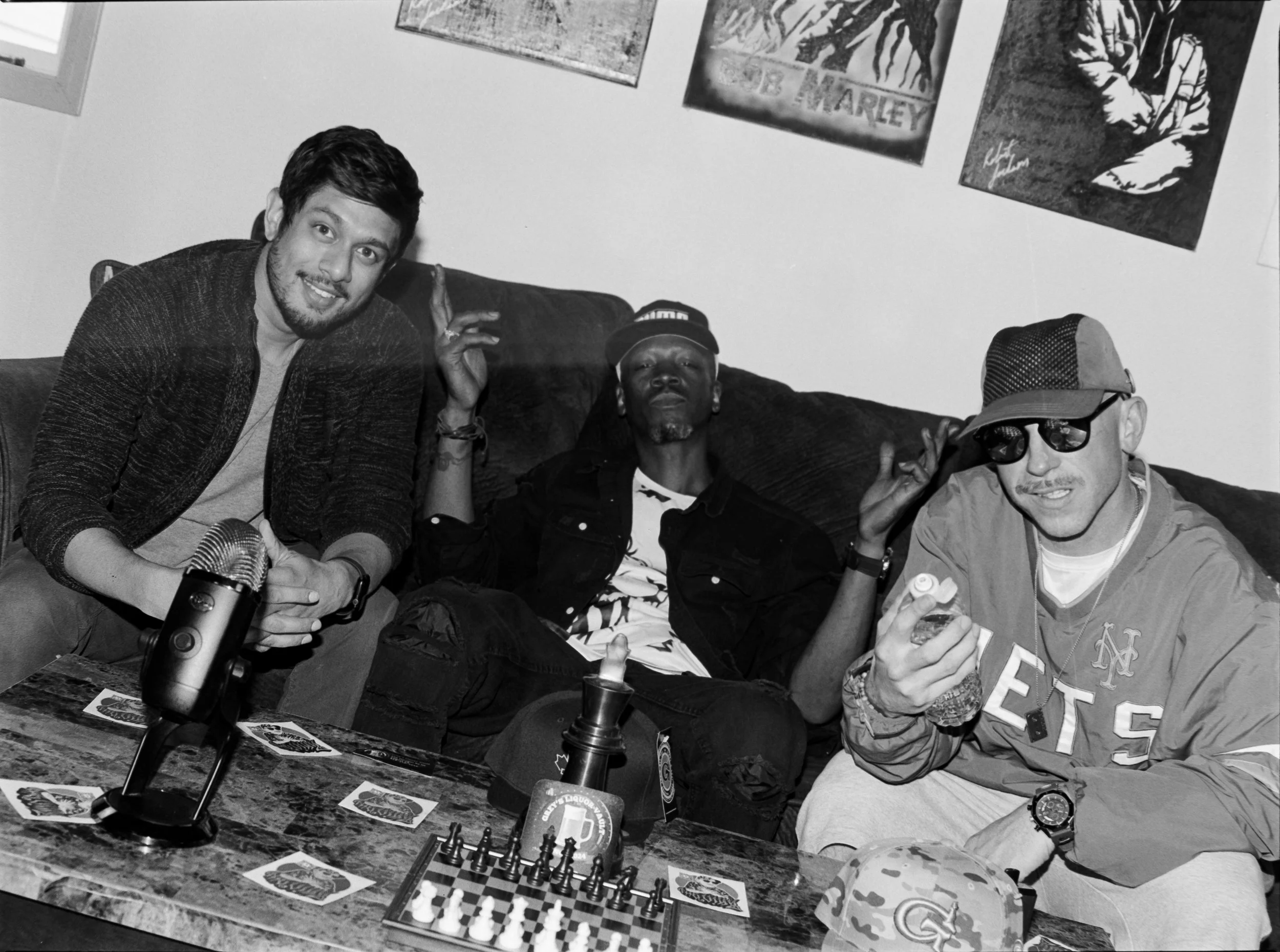 Photographer: Zachery Knudson for Urban Migration Podcast. Calgary Artists, Jordan Lewis, Krooklyn, THE ViNZ