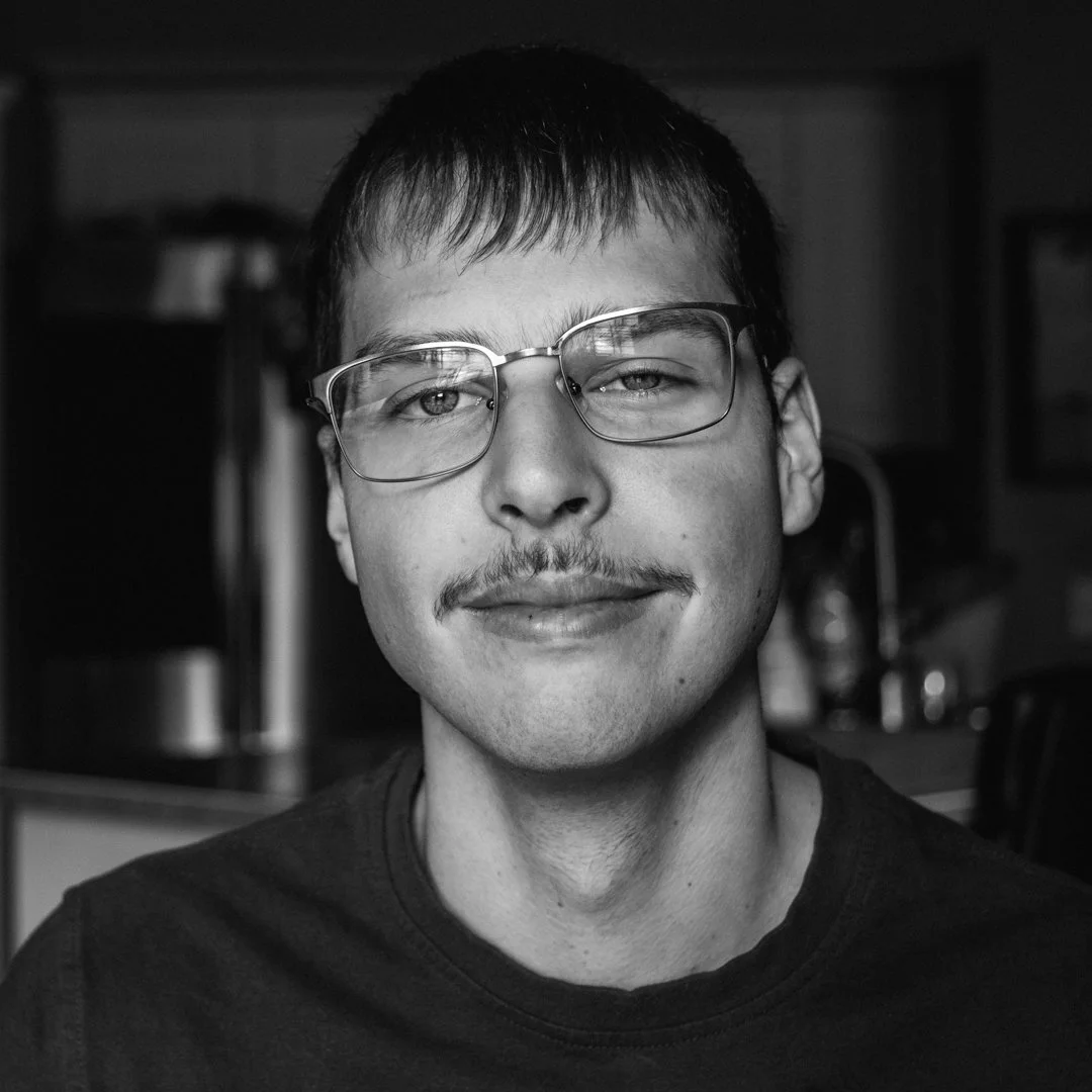 Portrait of Zachery Knudson - Founder of LUMA Studios in Calgary AB.