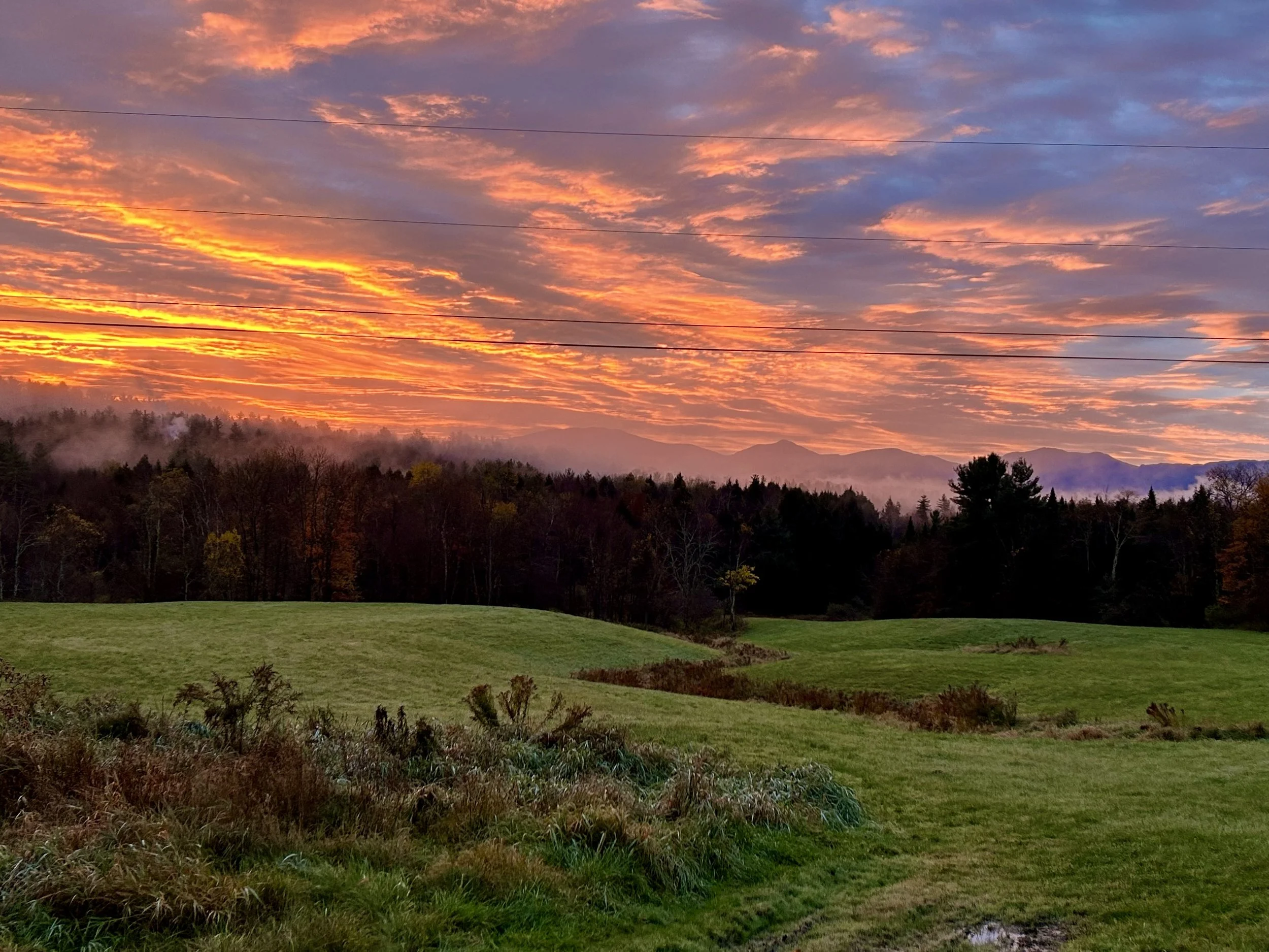 Morning in Vermont